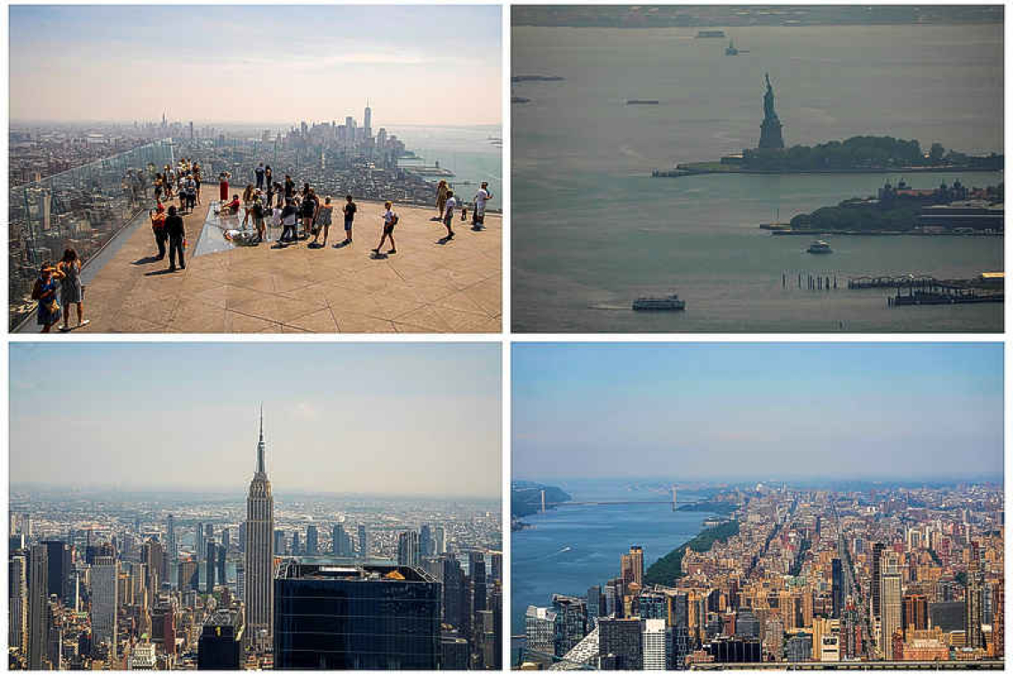 Smoke, fire, floods: US faces triple  extreme summer weather threats